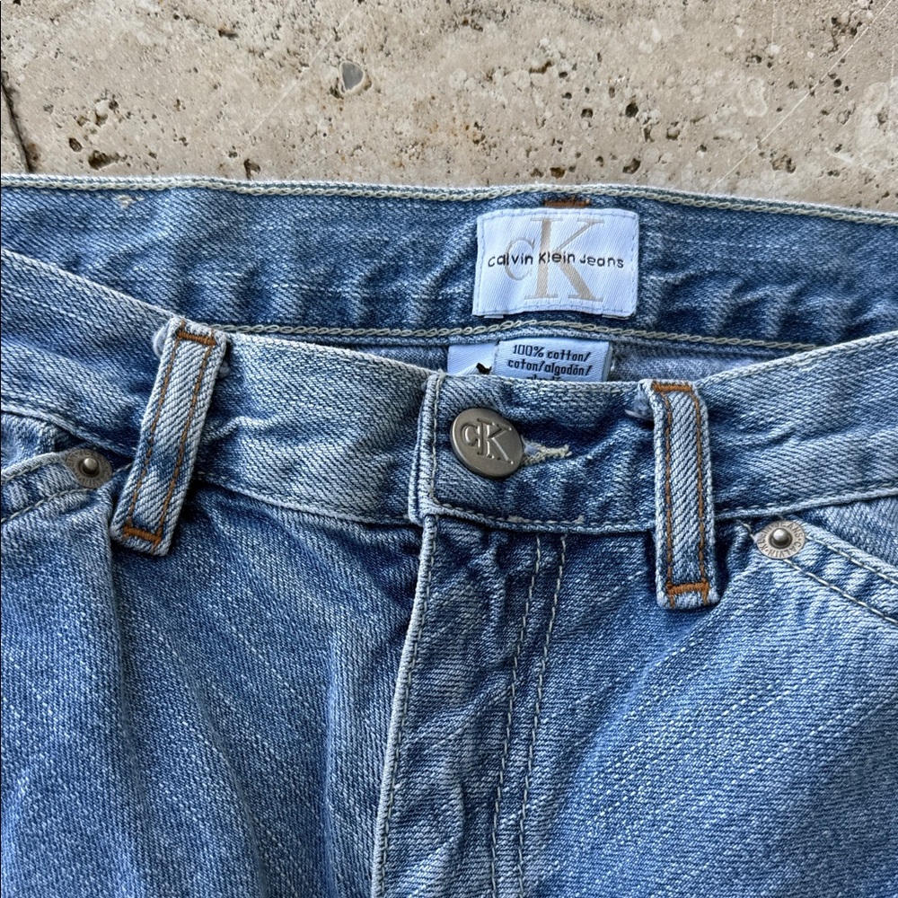 Calvin Klein Jeans Blue Maxi Skirt - Picture 5 of 12